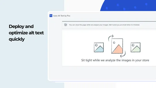 Pixc: Auto Alt Text screenshot