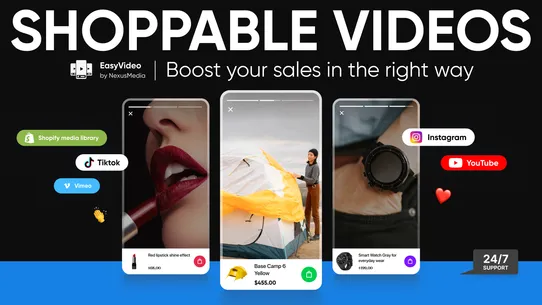 EasyVideo: Shoppable Video screenshot