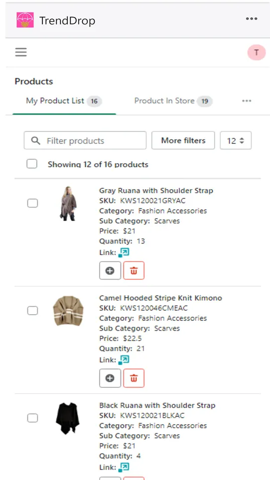 TrendDrop |US Fashion Dropship screenshot