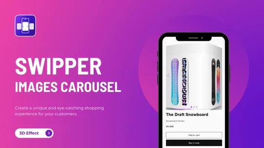 Swipper product image carousel screenshot