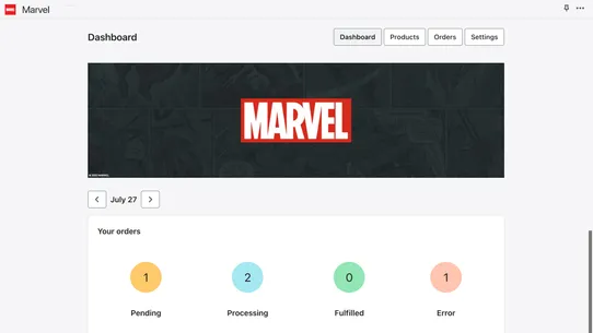 Marvel Design Collection screenshot