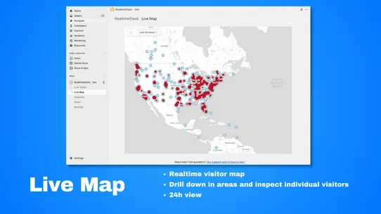 RealtimeStack : Live Analytics screenshot