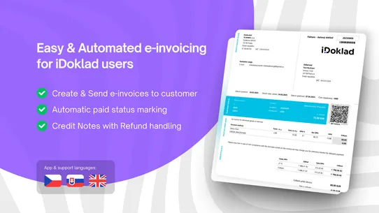 iDoklad | Integration screenshot