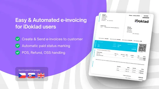 iDoklad • Integration screenshot
