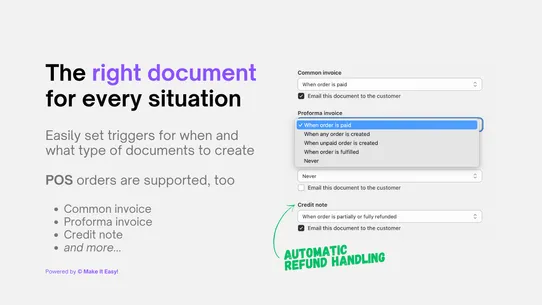 iDoklad • Integration screenshot