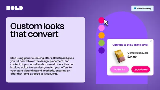 BOLD AI Upsell &amp; Cross‑Sell screenshot