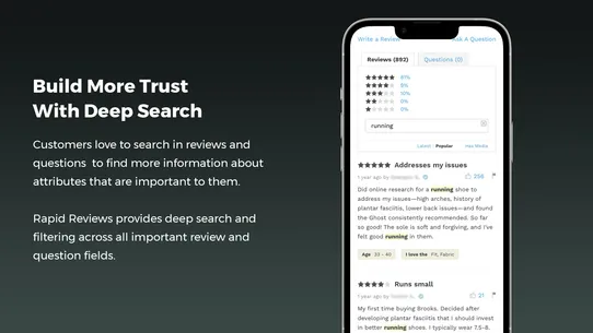 Rapid Reviews: Product Reviews screenshot