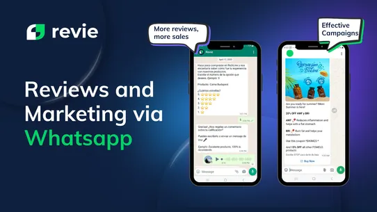 Revie: Reviews via Whatsapp screenshot