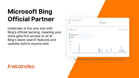 InstaIndex: IndexNow for Bing screenshot