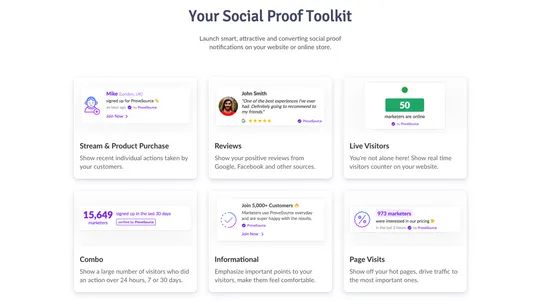 ProveSource Social Proof screenshot