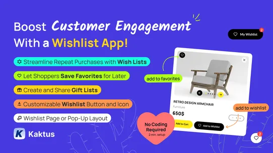 K Wish List‑Advanced Wishlist screenshot