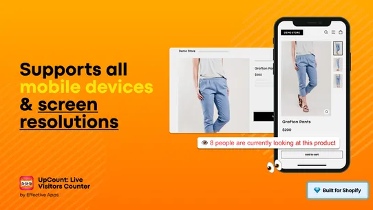 Livo: Scarcity Visitor Counter screenshot