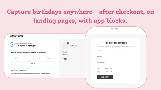 Happy Birthday ‑ DA screenshot