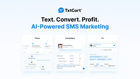 TxtCart AI: SMS Marketing screenshot