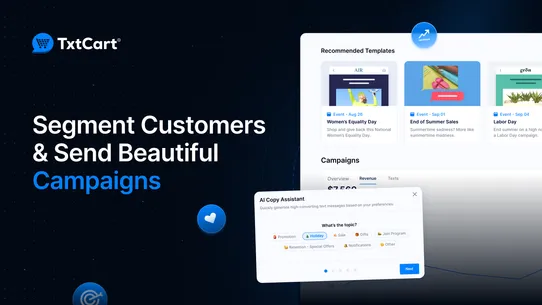 TxtCart: SMS Marketing &amp; AI screenshot