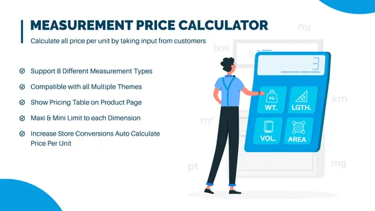 Measurement Price Calculator screenshot