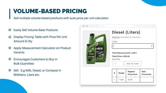 Measurement Price Calculator screenshot