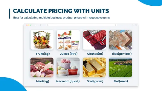 MPC Unit Pricing Calculator screenshot