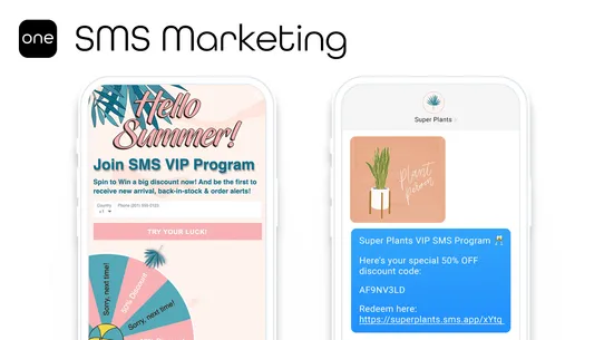 ONE: AI, Pop Up, SMS Marketing screenshot