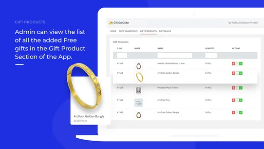 Webkul Gift On Order screenshot