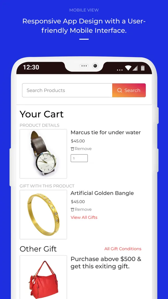 Webkul Gift On Order screenshot