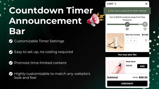 IA ‑ Cart Drawer Cart Upsell screenshot