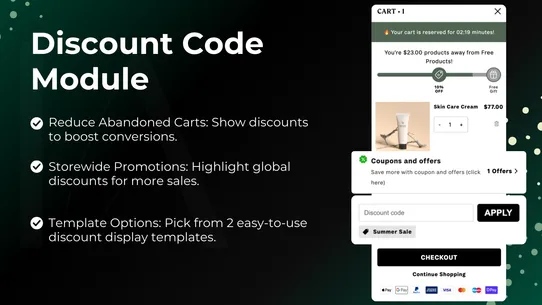 IA ‑ Cart Drawer Cart Upsell screenshot