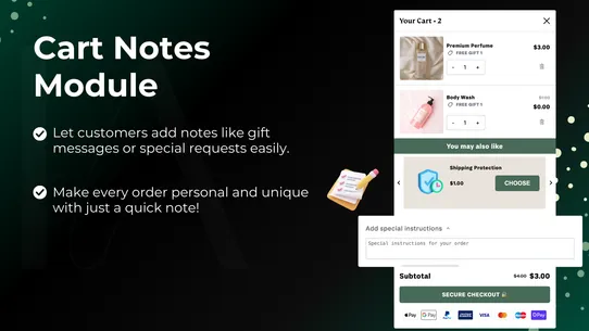 IA ‑ Cart Drawer Cart Upsell screenshot