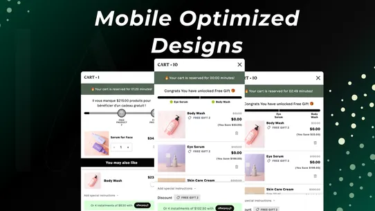 IA ‑ Cart Drawer Cart Upsell screenshot