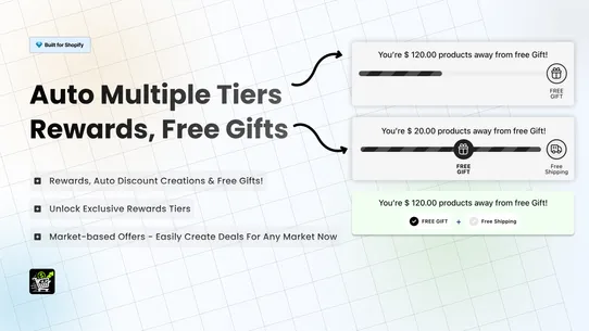 IA Cart Drawer: Gifts &amp; Upsell screenshot