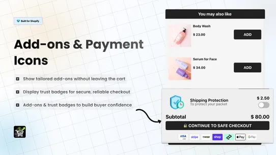 IA Cart Drawer: Gifts &amp; Upsell screenshot