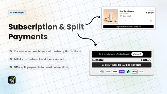 Oxify Slide Cart Drawer Upsell screenshot