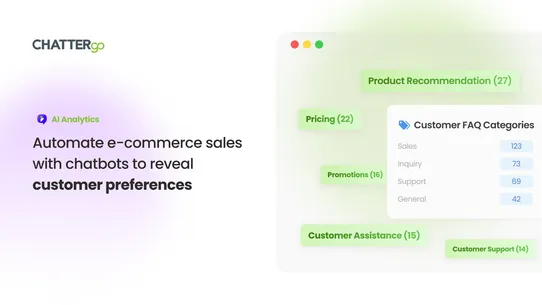 CHATTERgo Agentic AI Chatbot screenshot
