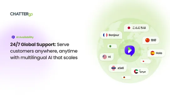 CHATTERgo Agentic AI Chatbot screenshot