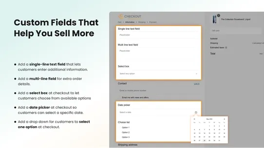 MT: Checkout Extensions Pro screenshot