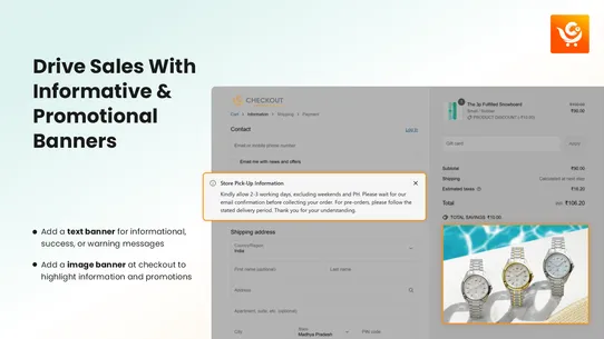 MT: Checkout Extensions Pro screenshot