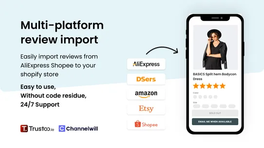 Trustoo Ali Reviews Importer screenshot