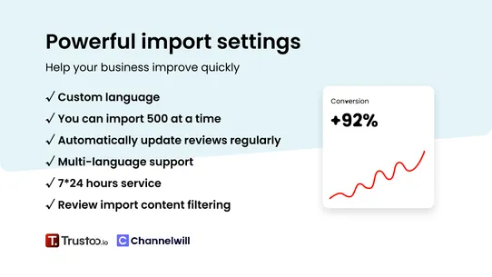 Trustoo Ali Reviews Importer screenshot