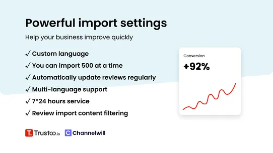 Trustoo Ali Reviews Importer screenshot