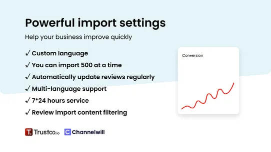 Trustoo Ali Reviews Importer screenshot