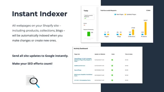 SEO Instant Indexer screenshot