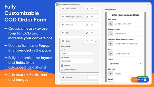 Releasit COD Form &amp; Upsells screenshot