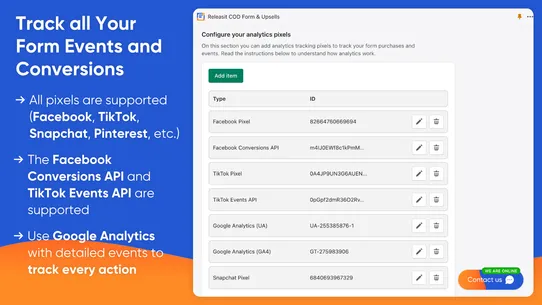 Releasit COD Form &amp; Upsells screenshot