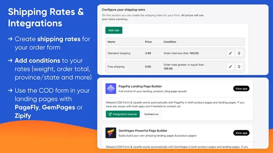 Releasit COD Form &amp; Upsells screenshot