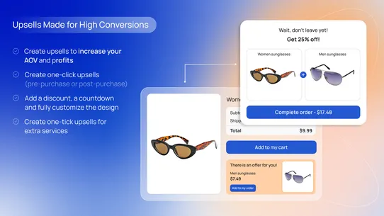 Releasit COD Form &amp; Upsells screenshot