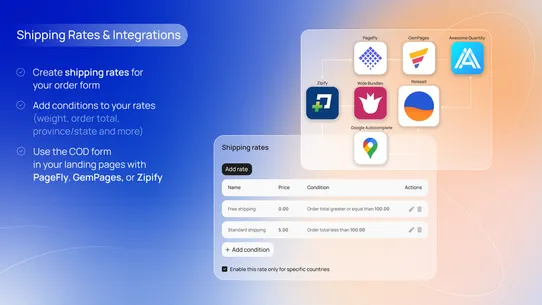 Releasit COD Form &amp; Upsells screenshot