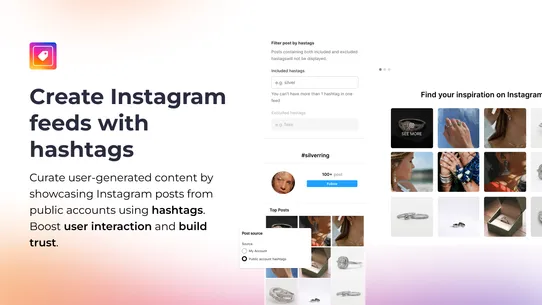 VIBE Shoppable Instagram Feed screenshot