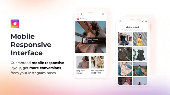 VIBE Shoppable Instagram Feed screenshot