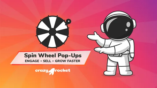 Spin Wheel • CrazyRocket screenshot