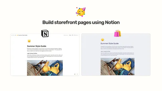 Blockparty Notion Page Builder screenshot